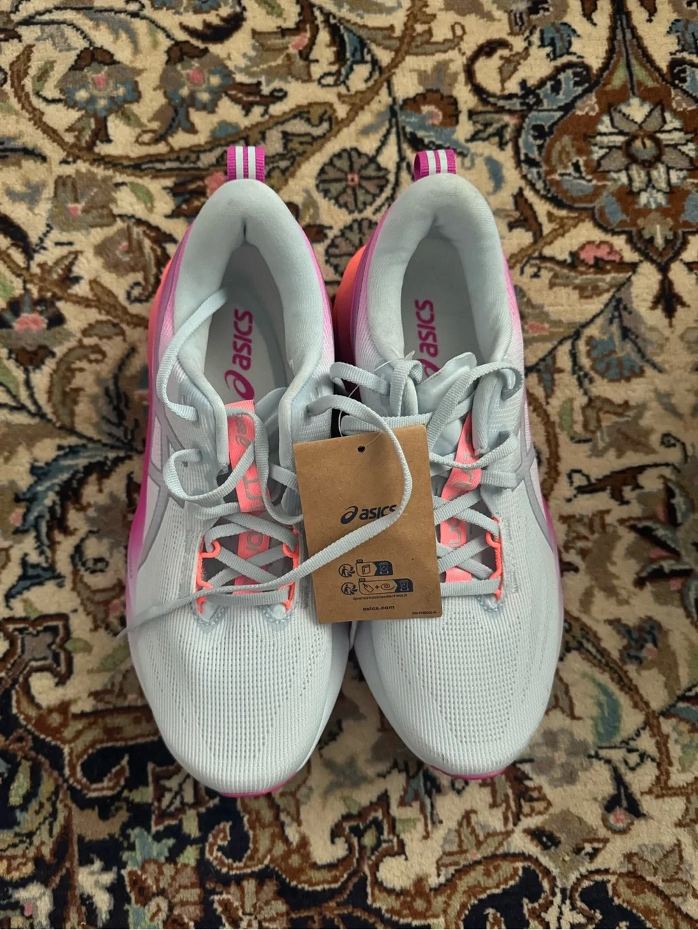 ASICS Women's NOVABLAST 5 Sky/Digital Sakura